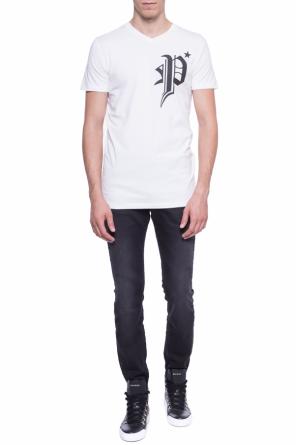 'gods' t-shirt with skull and lettering, zdjęcie 2 'gods' t-shirt with skull and lettering od Philipp Plein